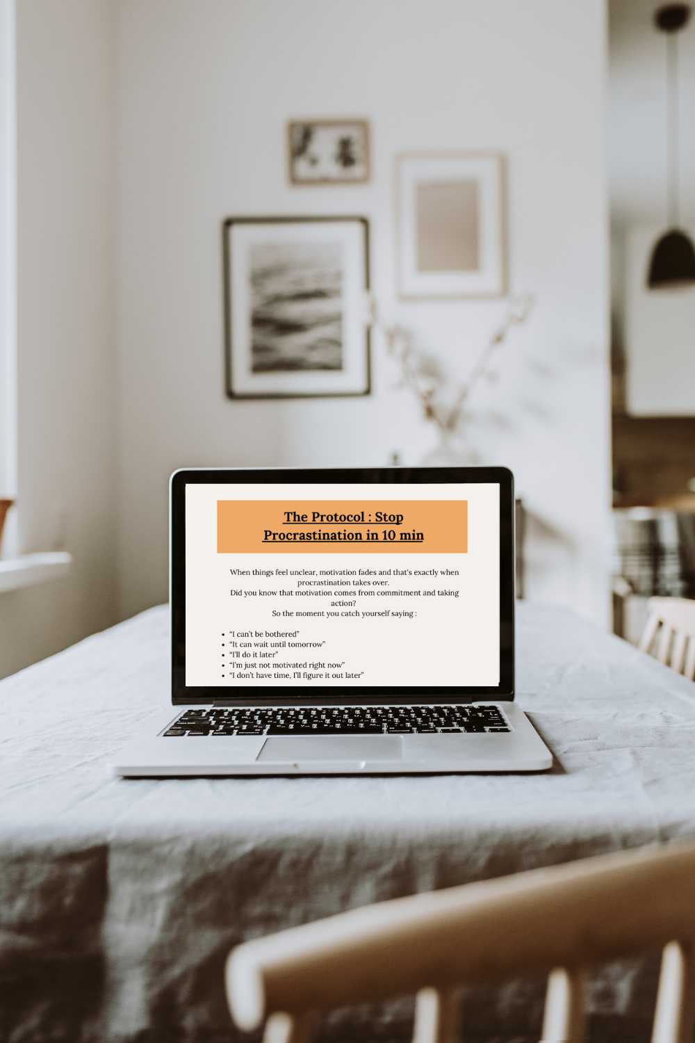 Stop la procrastination en 10 minutes