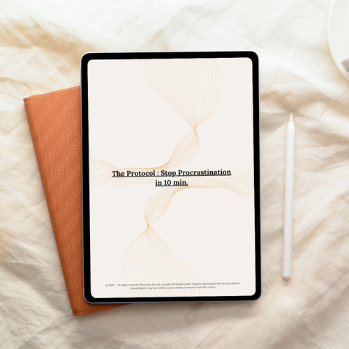Stop la procrastination en 10 minutes
